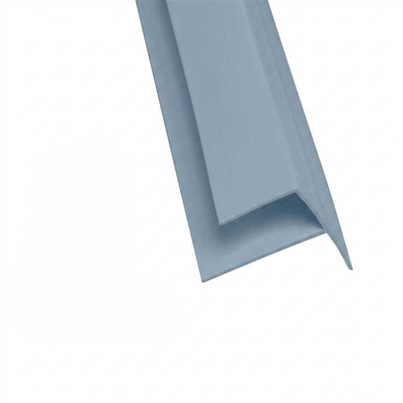 FRP 10' Sky Blue Outside Corner Molding
